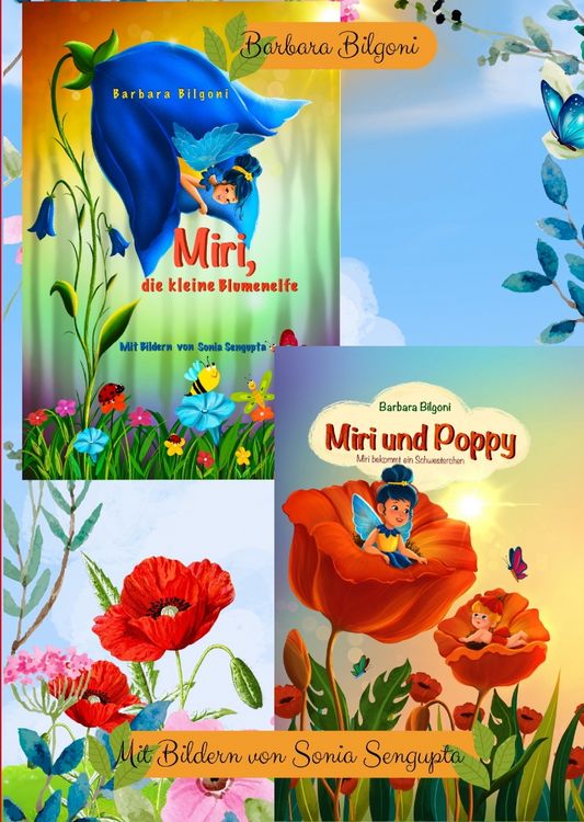 Produktbild: Doppelband: Miri, die kleine Blumenelfe + Miri und Poppy