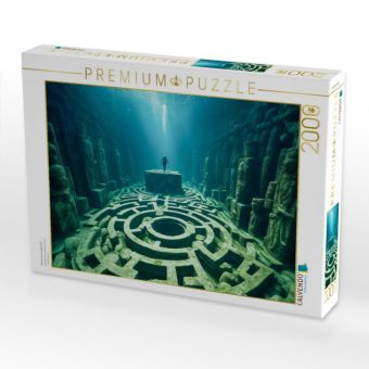 Produktbild: CALVENDO Puzzle Verlorenes Labyrinth | 2000 Teile Lege-Gr&ouml;&szlig;e 90x67cm Foto-Puzzle f&uuml;r gl&uuml;ckliche Stunden