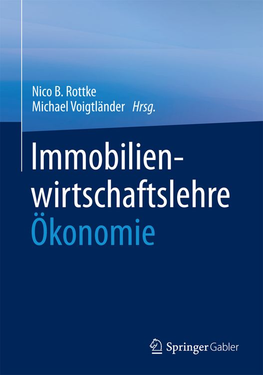 Produktbild: Immobilienwirtschaftslehre - &Ouml;konomie