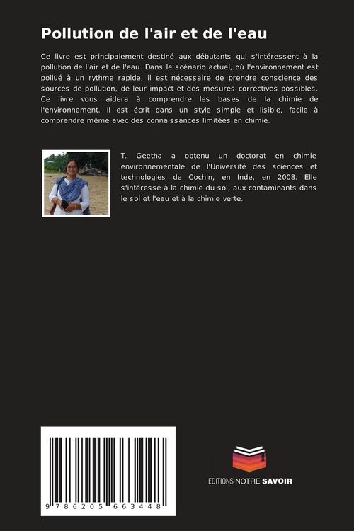 Produktbild: Pollution de l'air et de l'eau