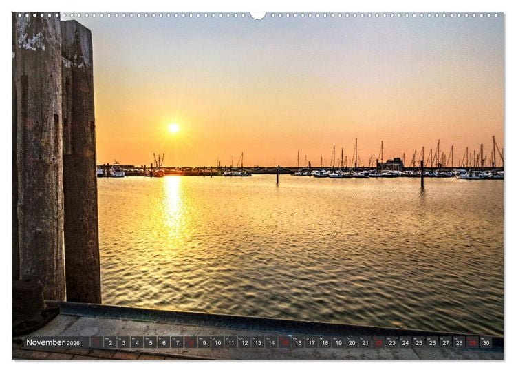 Produktbild: Meine Liebe zu Norden-Norddeich (Wandkalender 2026 DIN A2 quer), CALVENDO Monatskalender