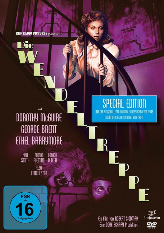 Produktbild: Die Wendeltreppe - Special Edition mit bislang verschollener Originalsynchro 1948 und Neusynchro