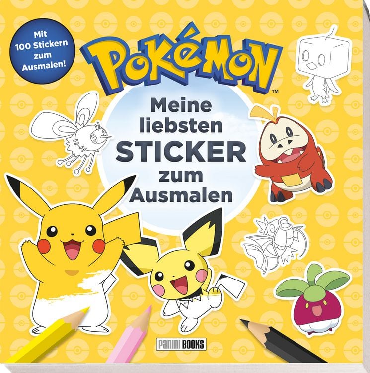 Produktbild: Pok&eacute;mon: Meine liebsten Sticker zum Ausmalen
