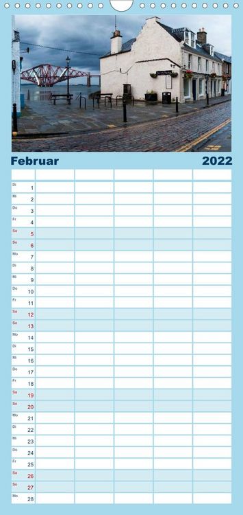 Produktbild: Familienplaner Schottland - Wildes Land im Norden (Wandkalender 2022 , 21 cm x 45 cm, hoch)