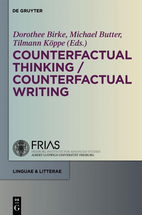 Produktbild: Counterfactual Thinking - Counterfactual Writing