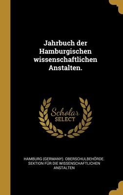 Produktbild: Jahrbuch der Hamburgischen wissenschaftlichen Anstalten.