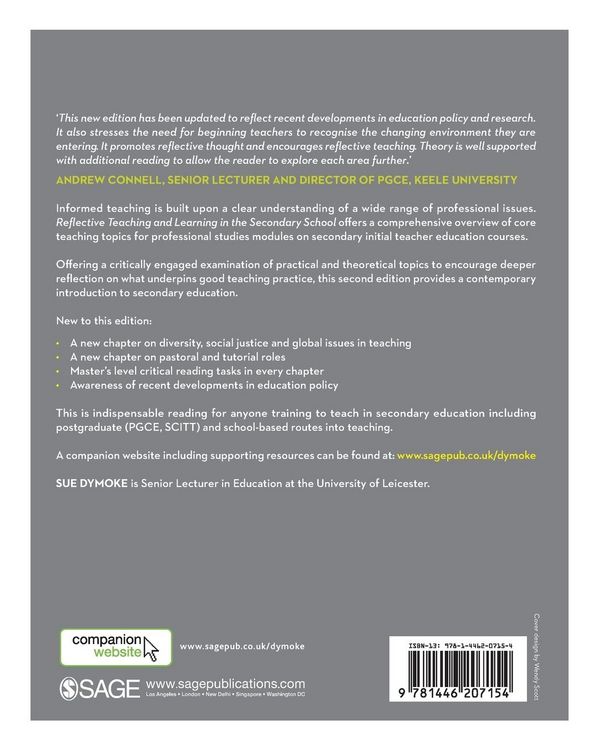 Produktbild: Reflective Teaching and Learning in the Secondary School