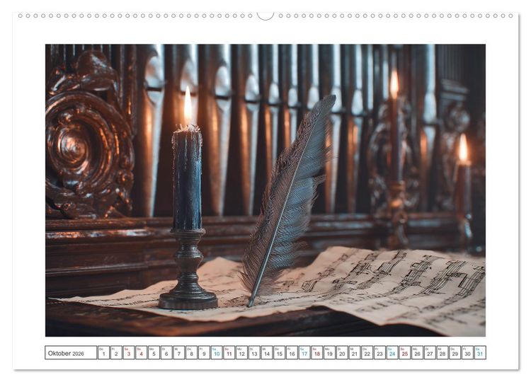 Produktbild: Klang der Ewigkeit (Wandkalender 2026 DIN A2 quer), CALVENDO Monatskalender