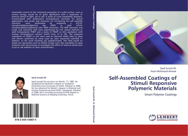 Produktbild: Self-Assembled Coatings of Stimuli Responsive Polymeric Materials