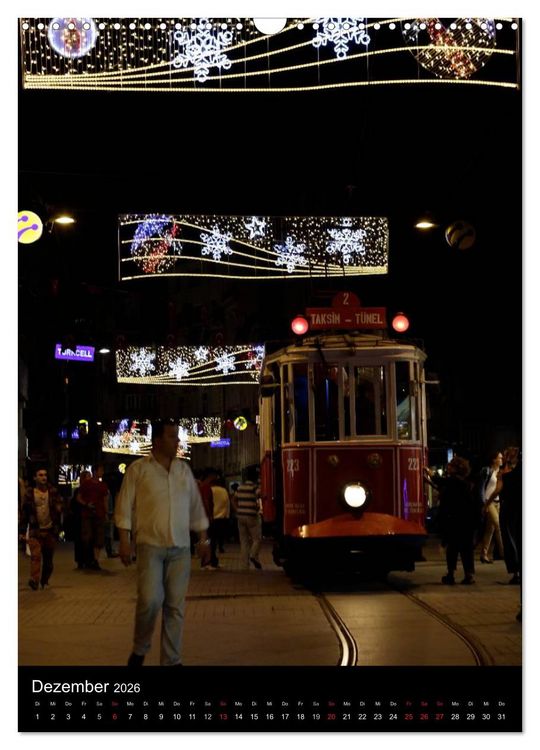 Produktbild: Istanbul, die Perle am Bosporus (Wandkalender 2026 DIN A3 hoch), CALVENDO Monatskalender