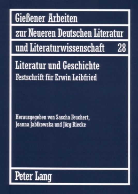 Produktbild: Literatur und Geschichte