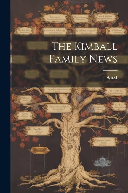 Produktbild: The Kimball Family News: 6, no.1