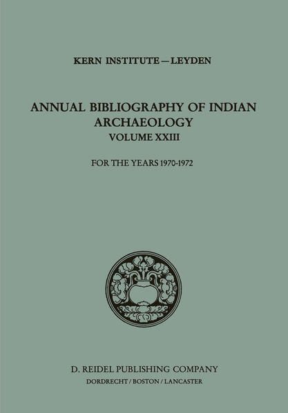 Produktbild: Annual Bibliography of Indian Archaeology