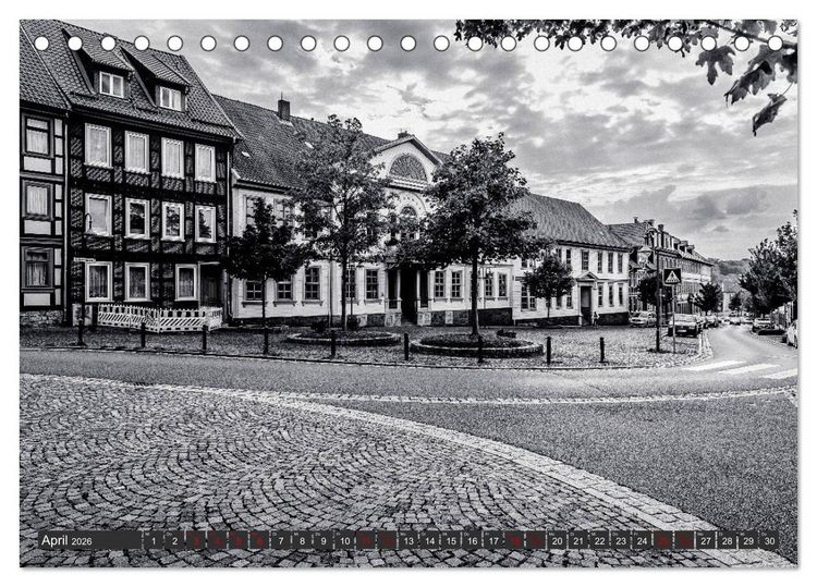 Produktbild: Ein Blick auf Osterode am Harz (Tischkalender 2026 DIN A5 quer), CALVENDO Monatskalender