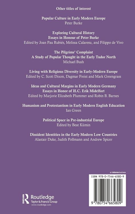 Produktbild: Literature and Popular Culture in Early Modern England
