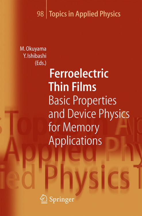 Produktbild: Ferroelectric Thin Films