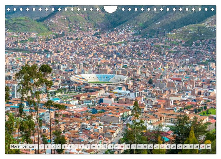 Produktbild: Faszination Peru &ndash; Natur und Kultur (Wandkalender 2026 DIN A4 quer), CALVENDO Monatskalender