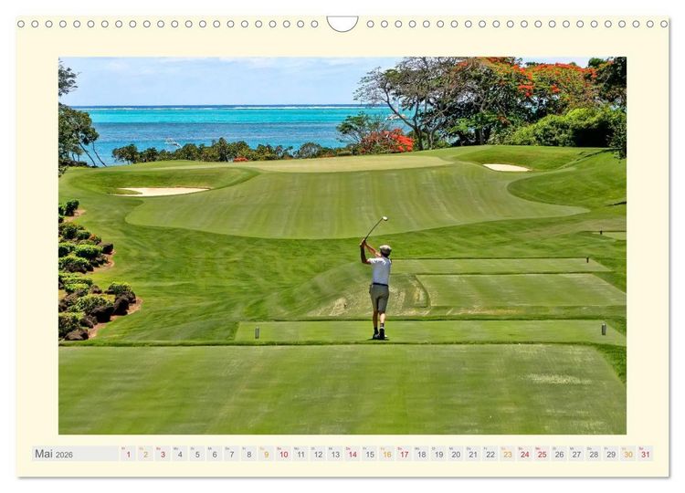 Produktbild: Golf - meine Leidenschaft (Wandkalender 2026 DIN A3 quer), CALVENDO Monatskalender