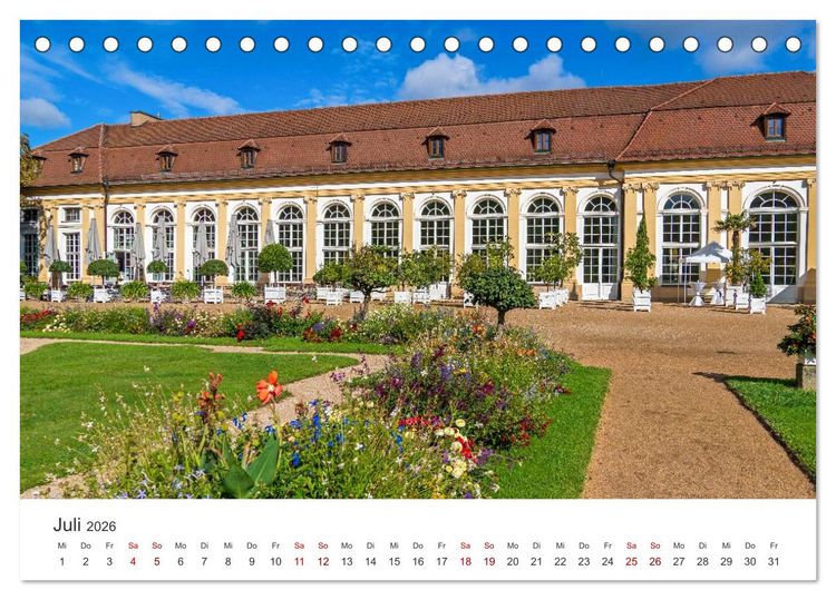 Produktbild: Franken - Malerische Orte und Landschaften (Tischkalender 2026 DIN A5 quer), CALVENDO Monatskalender