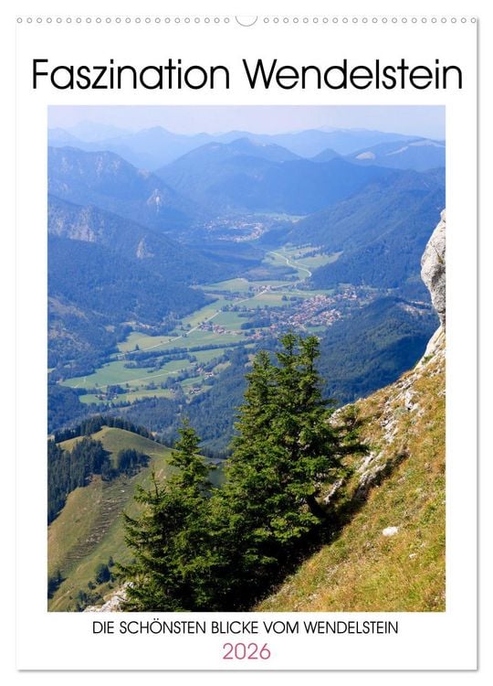 Produktbild: Faszination Wendelstein (Wandkalender 2026 DIN A2 hoch), CALVENDO Monatskalender