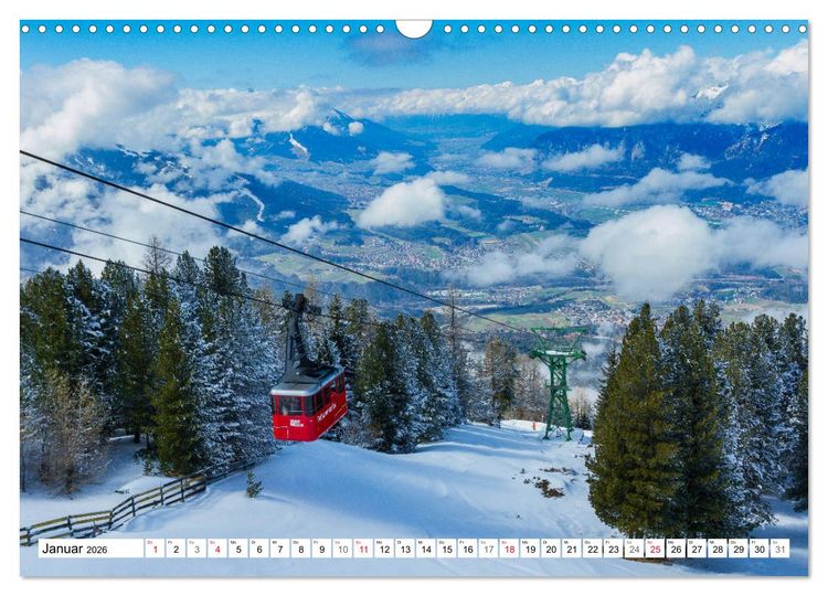 Produktbild: Reise nach Tirol - Die kleinen D&ouml;rfer bei Innsbruck (Wandkalender 2026 DIN A3 quer), CALVENDO Monatskalender