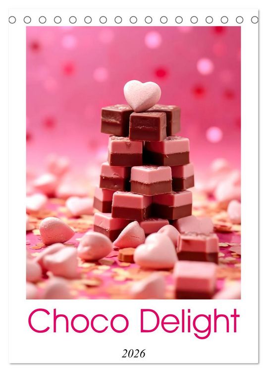 Produktbild: Choco Delight (Desk Calendar 2026 DIN A5 portrait), CALVENDO 12 Month DeskCalendar