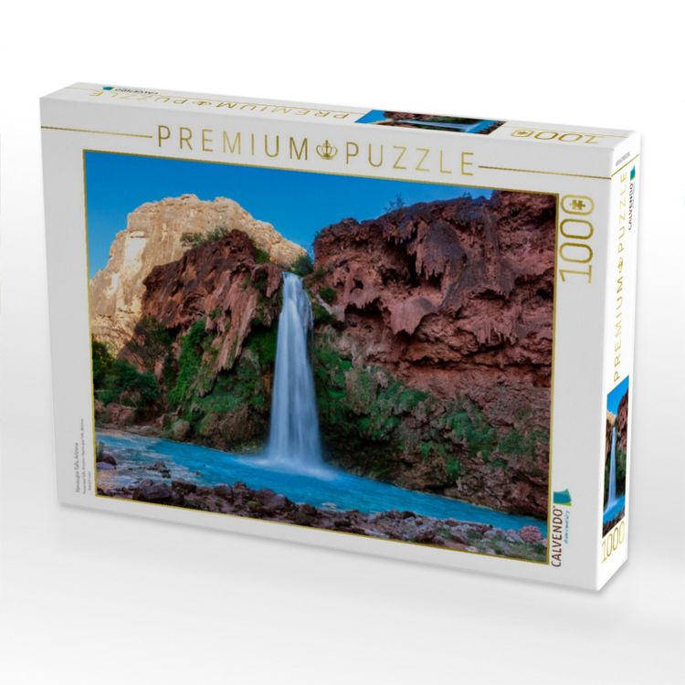 Produktbild: CALVENDO Puzzle Havasupai Falls, Arizona | 1000 Teile Lege-Gr&ouml;&szlig;e 64x48cm Foto-Puzzle f&uuml;r gl&uuml;ckliche Stunden