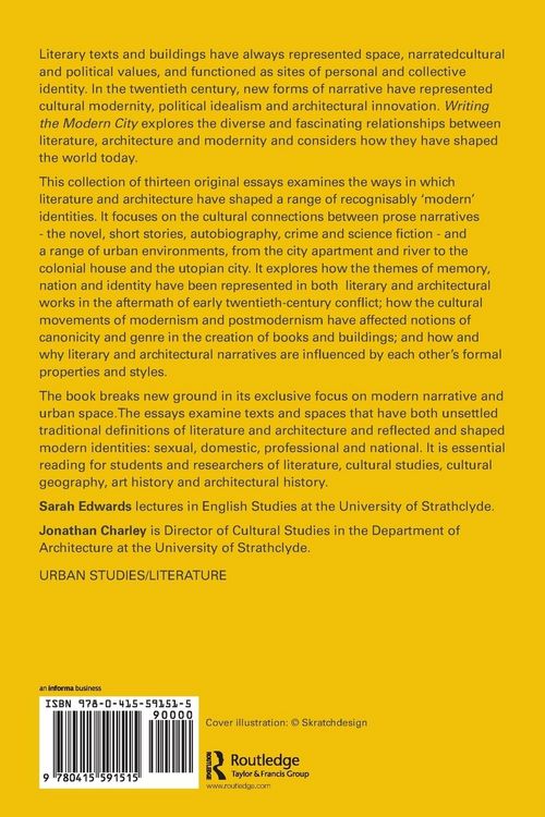 Produktbild: Writing the Modern City
