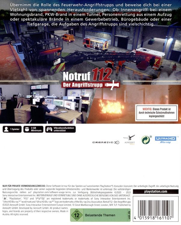 Produktbild: Notruf 112 - Der Angriffstrupp