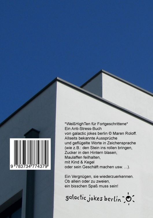 Produktbild: Wei&szlig;HighTen f&uuml;r Fortgeschrittene
