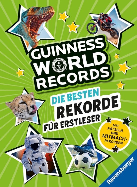 Produktbild: Guinness World Records f&uuml;r Erstleser - Die besten Rekorde f&uuml;r Erstleser