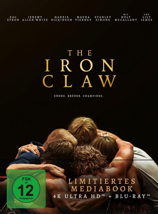 Produktbild: The Iron Claw - Mediabook (4K Ultra HD) (+ Blu-ray)