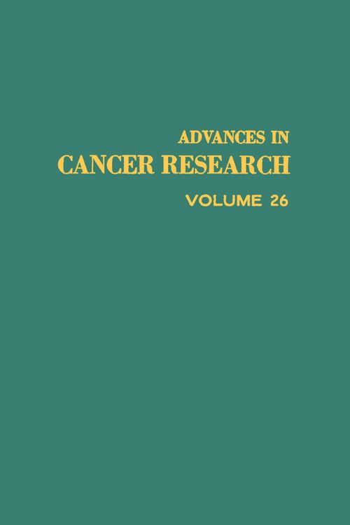 Produktbild: Advances in Cancer Research