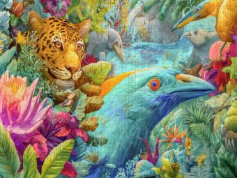 Produktbild: CALVENDO Puzzle Tierische Kreaturen des Dschungels | 2000 Teile Lege-Gr&ouml;&szlig;e 90x67cm Foto-Puzzle f&uuml;r gl&uuml;ckliche Stunden
