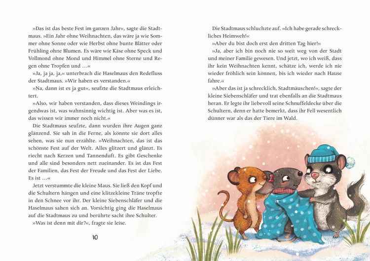 Produktbild: Der kleine Siebenschl&auml;fer: Ein Lichterwald voller Weihnachtsgeschichten