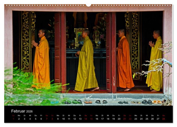 Produktbild: Guten Morgen, Vietnam! (Wandkalender 2026 DIN A2 quer), CALVENDO Monatskalender