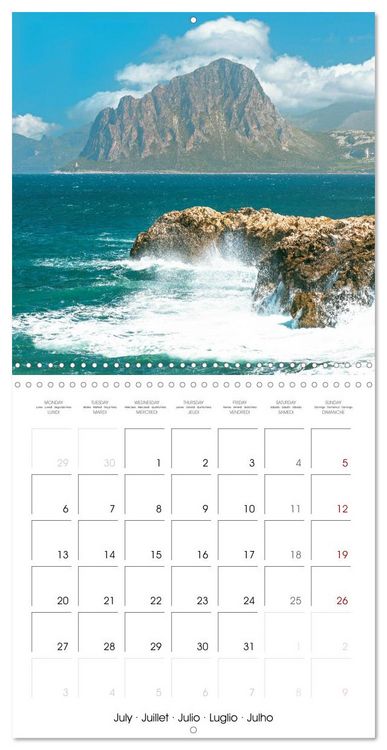 Produktbild: Beautiful Sicily (Wall Calendar 2026 12 &times; 12 Inch) CALVENDO 12 Month Wall Calendar
