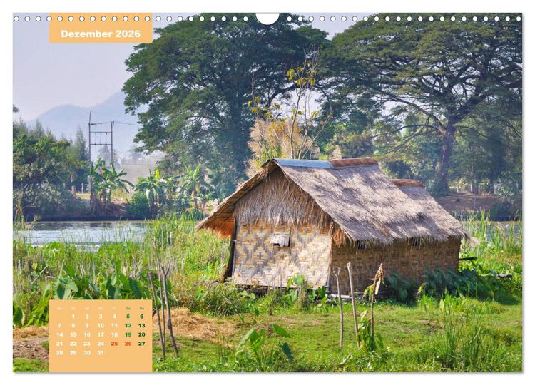 Produktbild: Erlebe mit mir Thailand der Norden (Wandkalender 2026 DIN A3 quer), CALVENDO Monatskalender