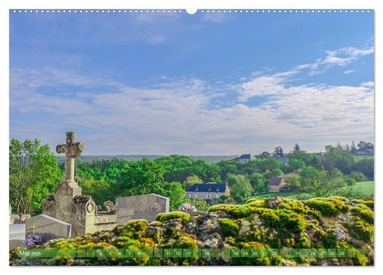 Produktbild: Dordogne Mon Amour (Wandkalender 2026 DIN A2 quer), CALVENDO Monatskalender
