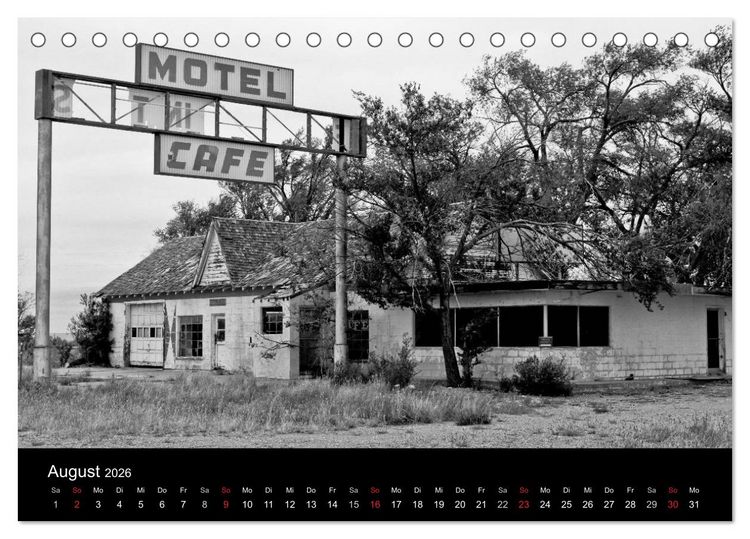 Produktbild: Route 66 (Tischkalender 2026 DIN A5 quer), CALVENDO Monatskalender