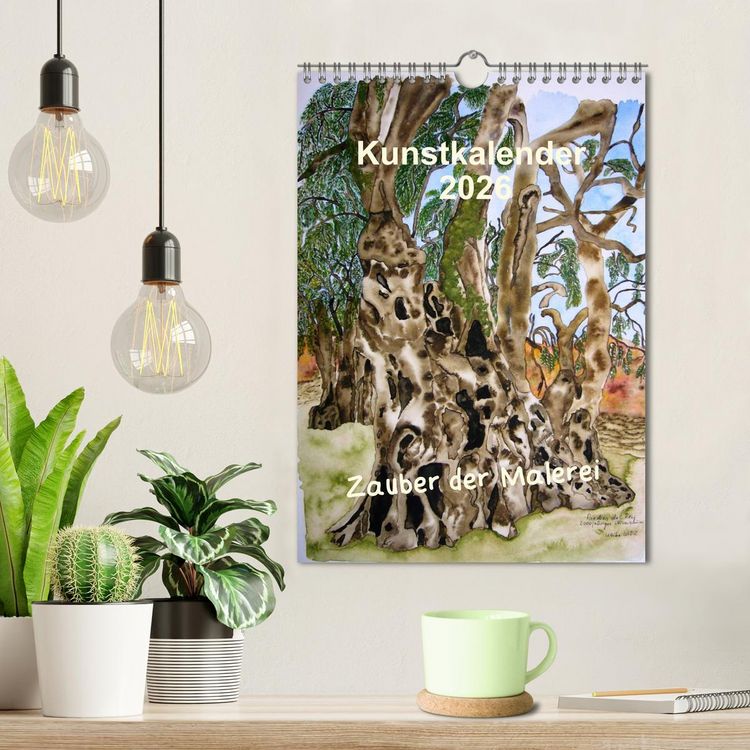 Produktbild: Kunstkalender 2026 - Zauber der Malerei (Wandkalender 2026 DIN A4 hoch), CALVENDO Monatskalender