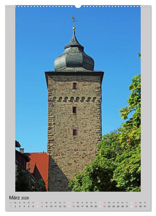 Produktbild: Durlach (Wandkalender 2026 DIN A2 hoch), CALVENDO Monatskalender
