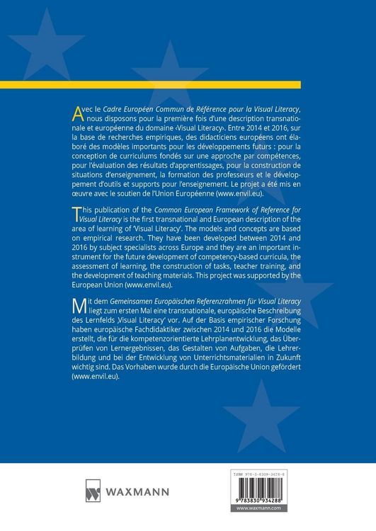 Produktbild: Cadre Europ&eacute;en Commun de R&eacute;f&eacute;rence pour la Visual Literacy &ndash; Prototype. Common European Framework of Reference for Visual Literacy &ndash; Prototype. Gemeinsamer Europ&auml;ischer Referenzrahmen f&uuml;r Visual Literacy &ndash; Prototyp