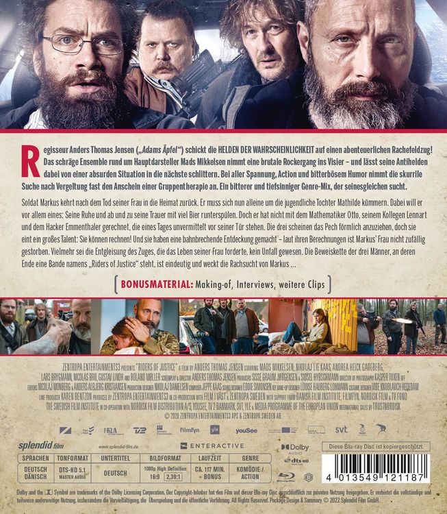 Produktbild: Helden der Wahrscheinlichkeit - Riders of Justice