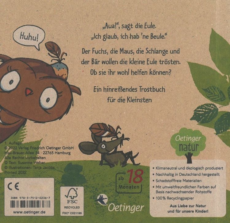 Produktbild: Die Eule mit der Beule
