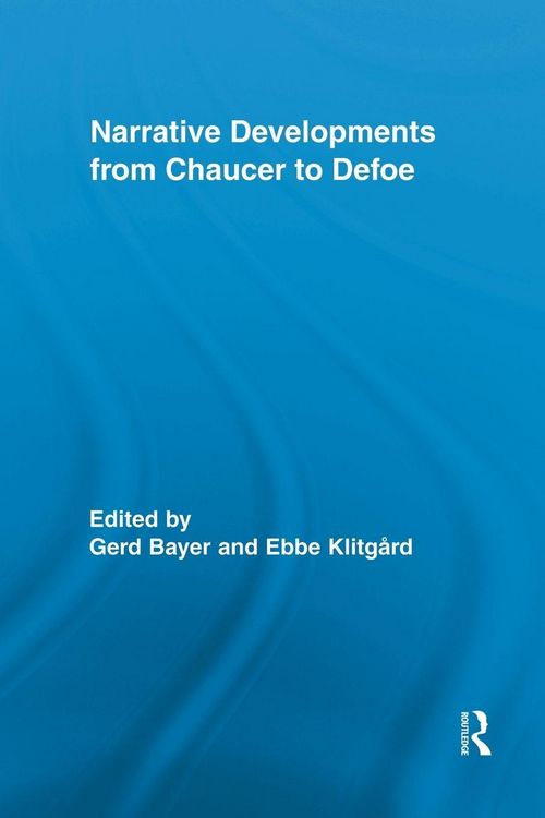 Produktbild: Narrative Developments from Chaucer to Defoe
