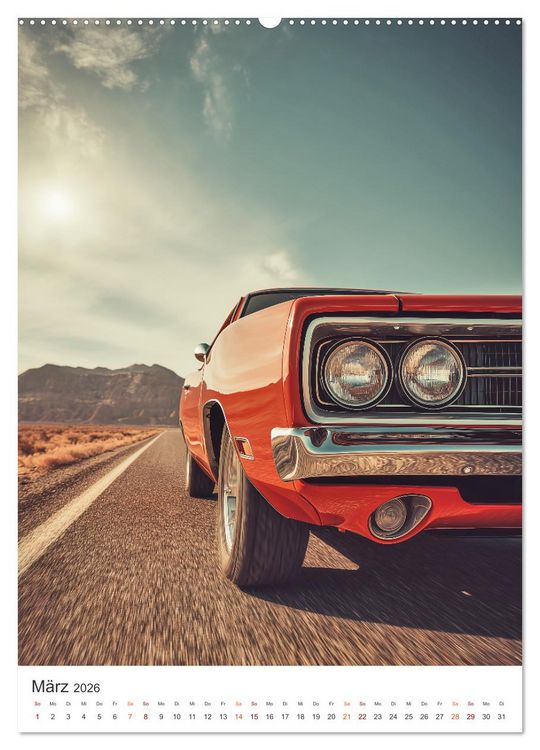 Produktbild: Back to the Classics (Wandkalender 2026 DIN A2 hoch), CALVENDO Monatskalender