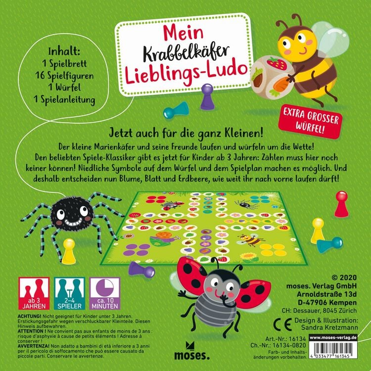 Produktbild: Mein Krabbelk&auml;fer Lieblings-Ludo
