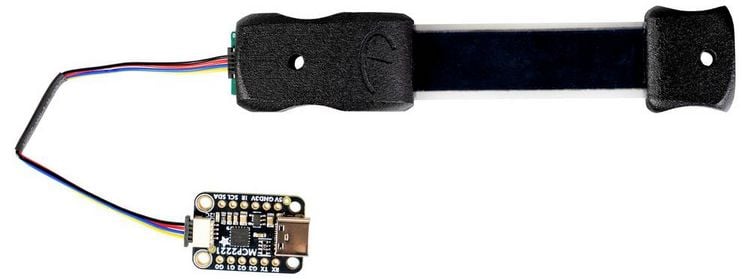 Produktbild: Joy-it Delfa-ISC/50, Dehnungs-, Weg- & Positionssensor, Elastomersensor 1 St. 3.3 - 5 V (L x B x H) 114.60 x 24 x 7.1 mm