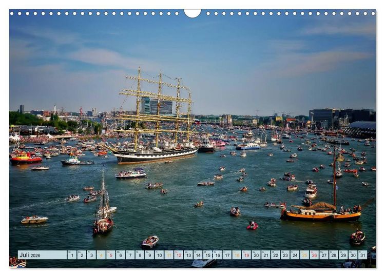 Produktbild: Amsterdam - Venedig des Nordens (Wandkalender 2026 DIN A3 quer), CALVENDO Monatskalender